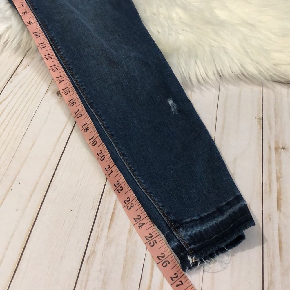 Spanx skinny lightly distressed jeans size S EUC - Picture 12 of 12